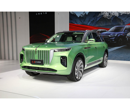 Hongqi E-HS9 green 2020 510km flagship edition with four seats